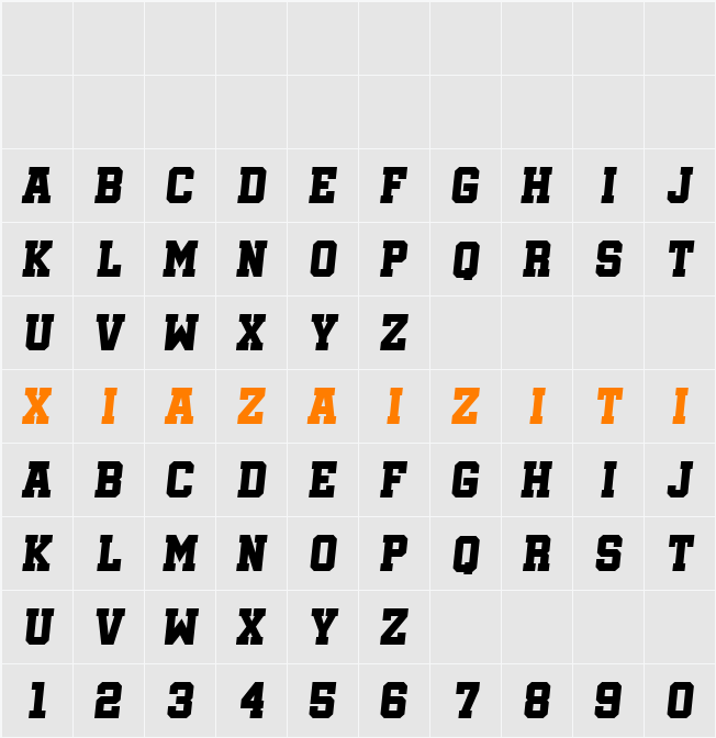 Soccer League 字符映射表