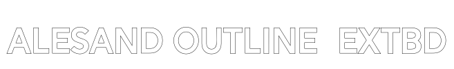 Alesand Outline  ExtBd