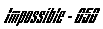 Impossible - 050