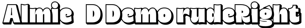 Almie 3D Demo rudeRight