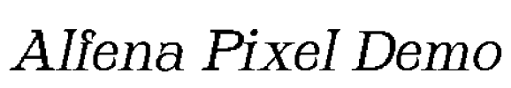 Alfena Pixel Demo