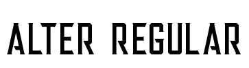 Alter Regular
