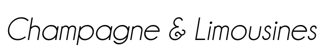 Champagne & Limousines