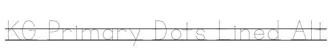 KG Primary Dots Lined Alt