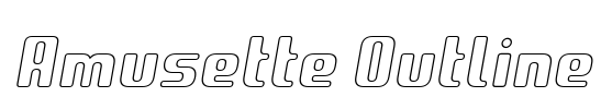 Amusette Outline