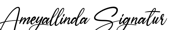 Ameyallinda Signatur