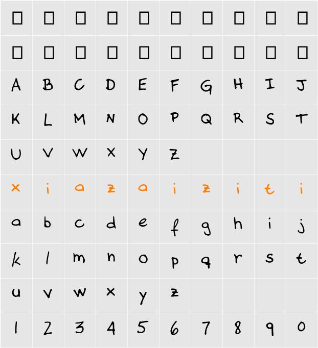 Almost_there 字符映射表