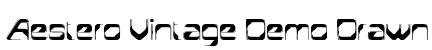 Aestero Vintage Demo Drawn