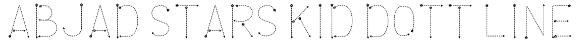 ABJAD STARS KID DOTT LINE