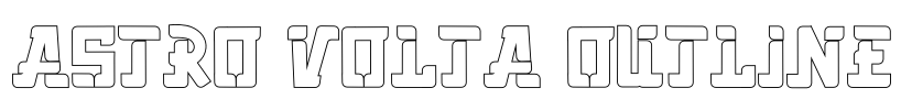 Astro Volta Outline