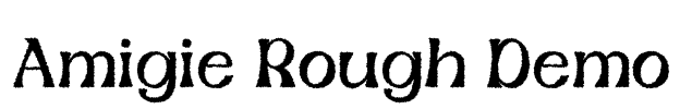 Amigie Rough Demo