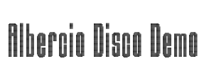Albercio Disco Demo
