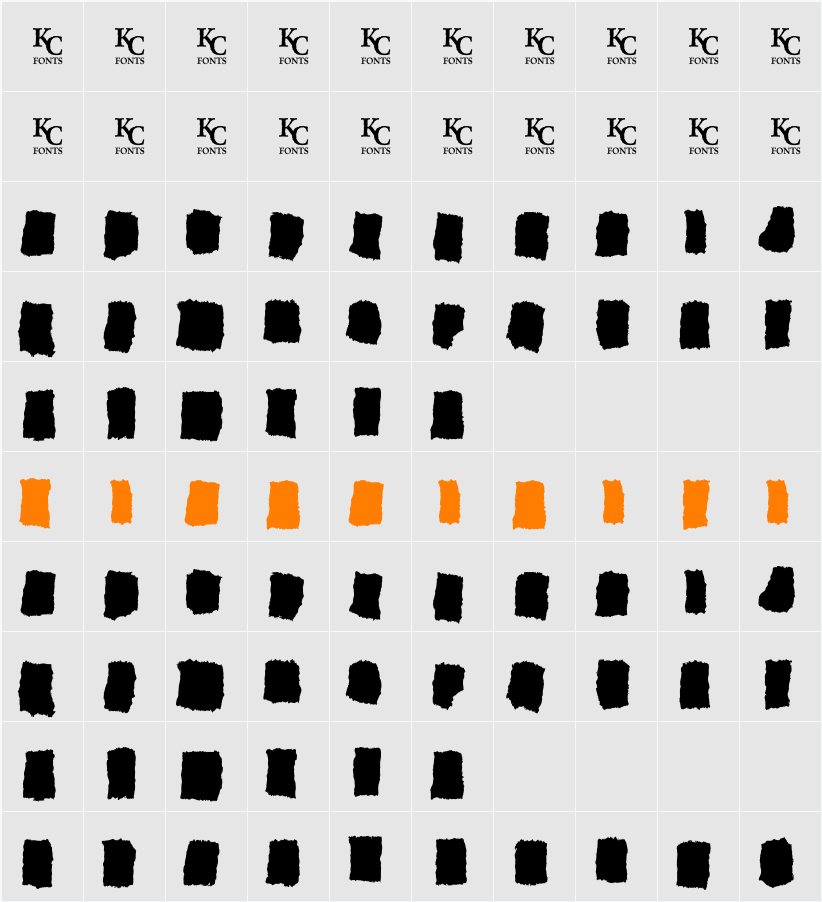 ALL AGES 字符映射表