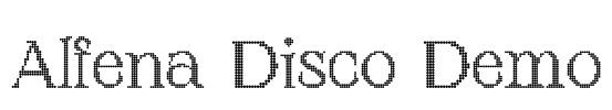 Alfena Disco Demo