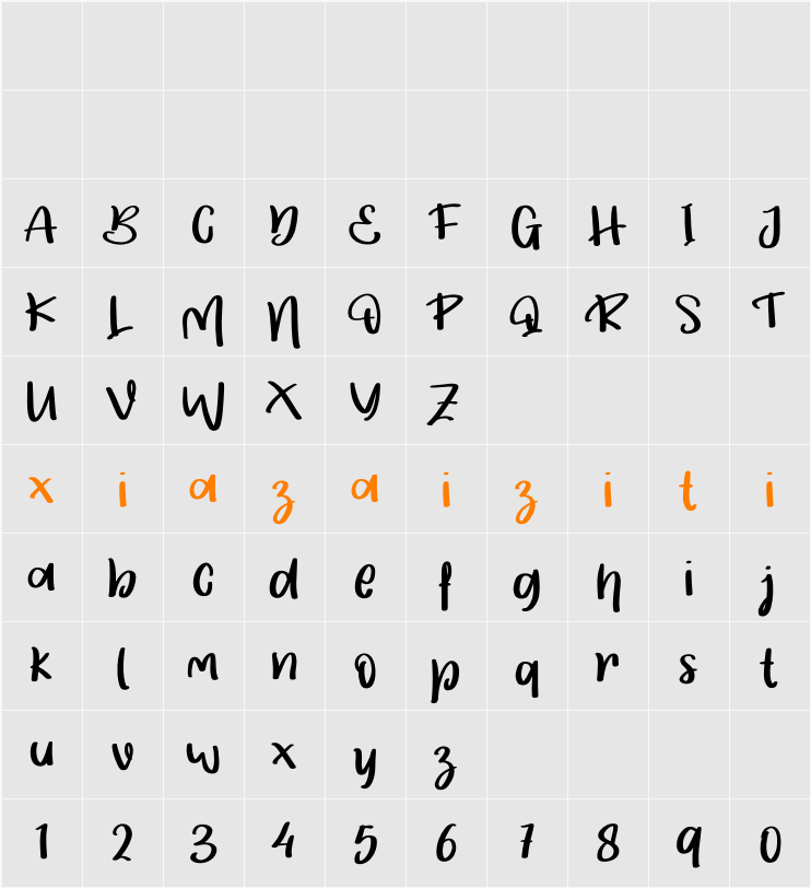 Alothea 字符映射表