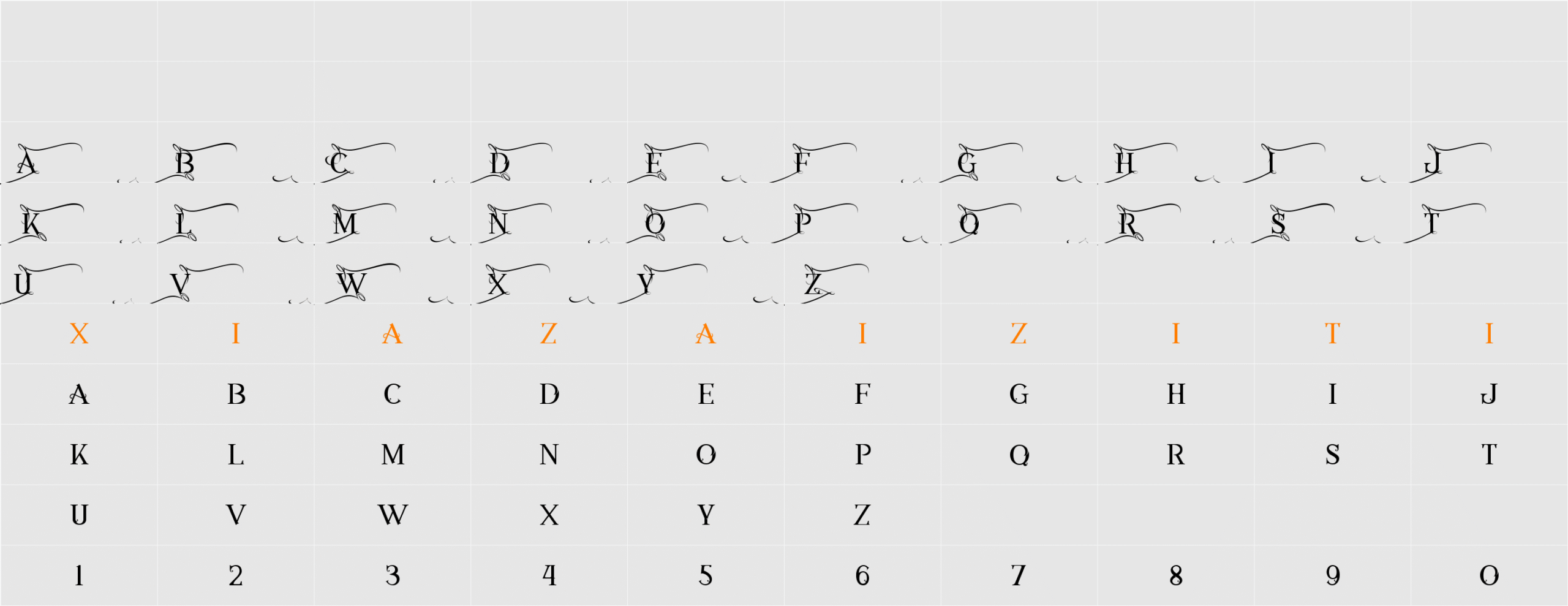 Annabel 1 字符映射表