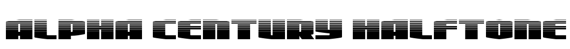 Alpha Century Halftone