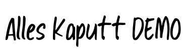 Alles Kaputt DEMO