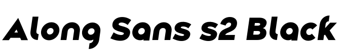 Along Sans s2 Black