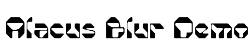 Alacus Blur Demo