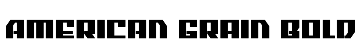 American Grain Bold
