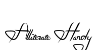 Alliterate Handy