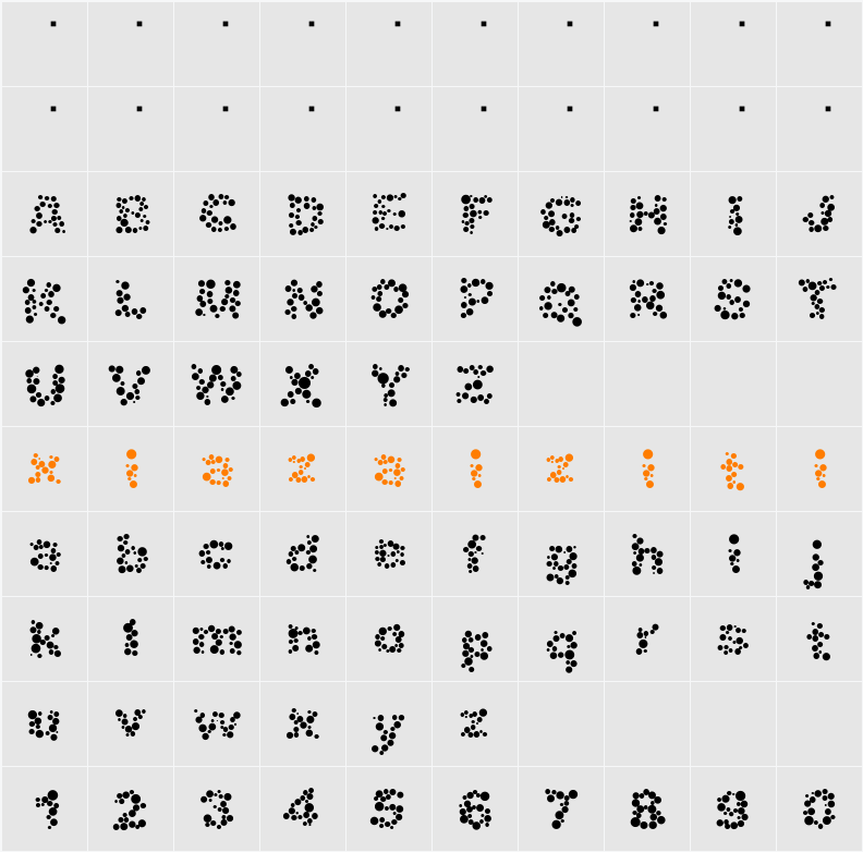 Alphabet_05 字符映射表