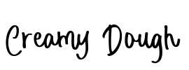 Creamy Dough