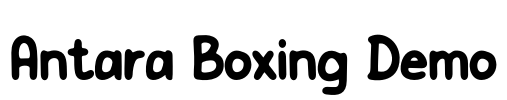 Antara Boxing Demo