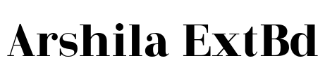 Arshila ExtBd