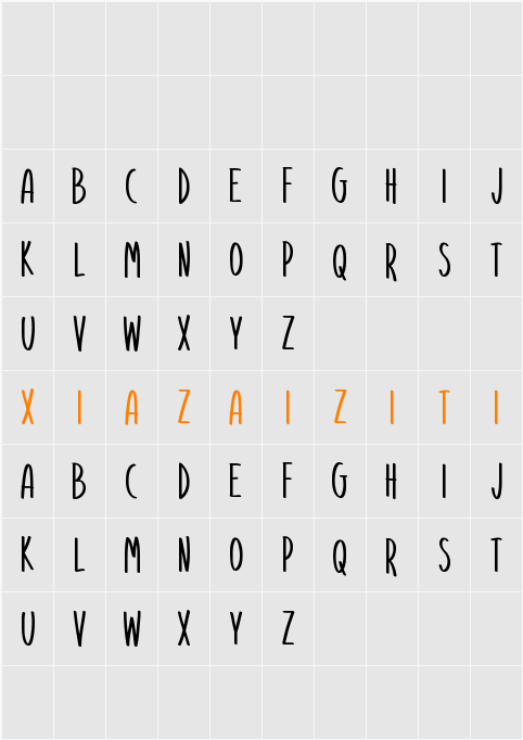 Aim High 字符映射表