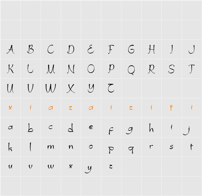 Arshaq 字符映射表