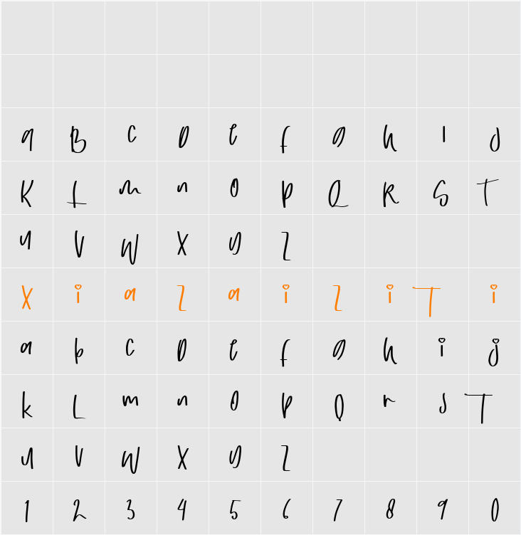 aliquip 字符映射表