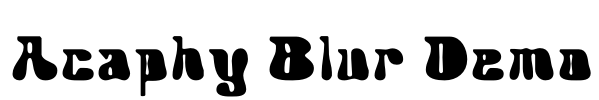 Acaphy Blur Demo