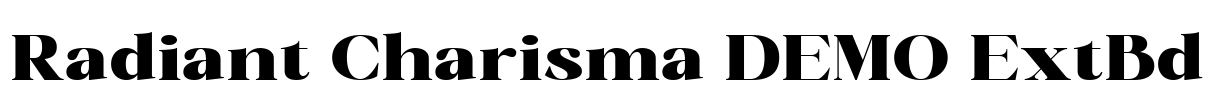 Radiant Charisma DEMO ExtBd