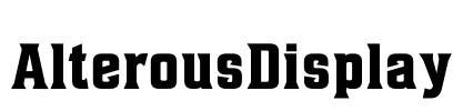 AlterousDisplay