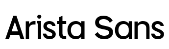 Arista Sans