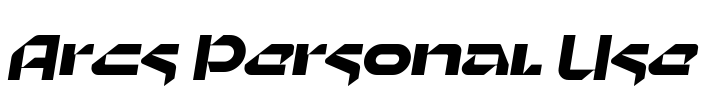 Arcs Personal Use