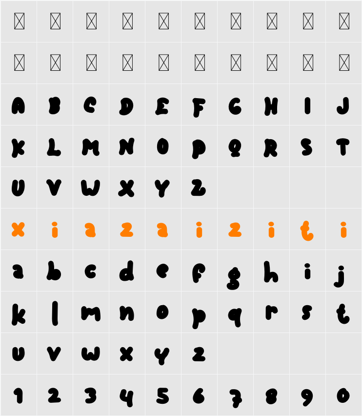 Alphabet 字符映射表
