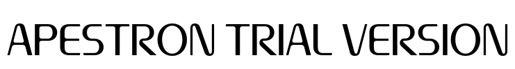 Apestron Trial Version