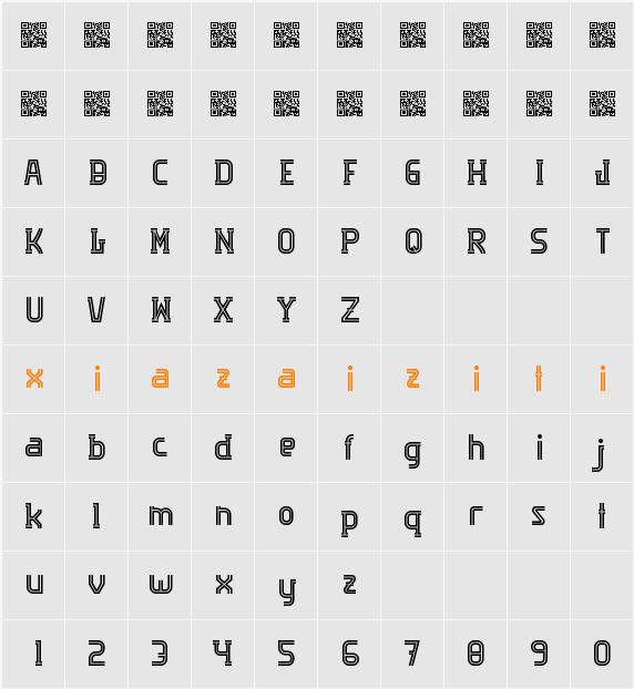 Algorithma 字符映射表