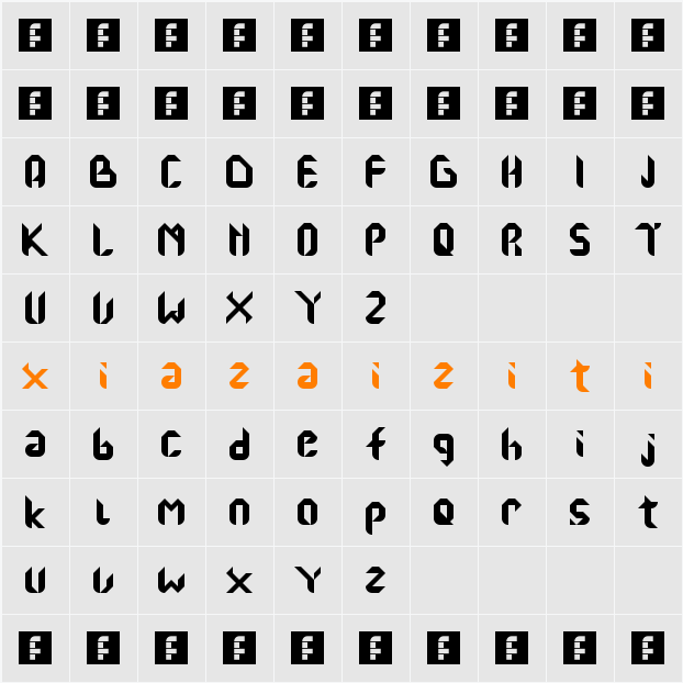 aha na masa? 字符映射表