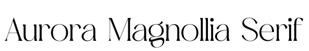 Aurora Magnollia Serif