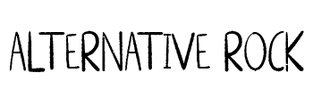ALTERNATIVE ROCK