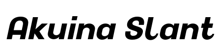 Akuina Slant