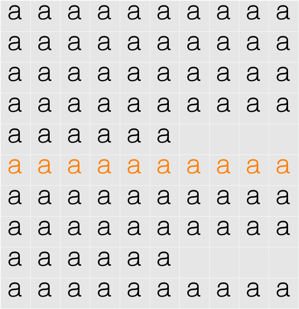 alghorie std 字符映射表