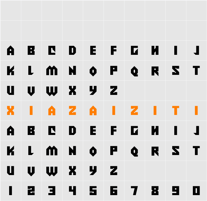 Alien Wars 字符映射表