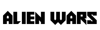 Alien Wars 字体预览图