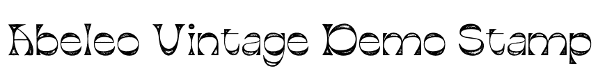 Abeleo Vintage Demo Stamp