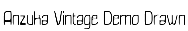 Anzuka Vintage Demo Drawn